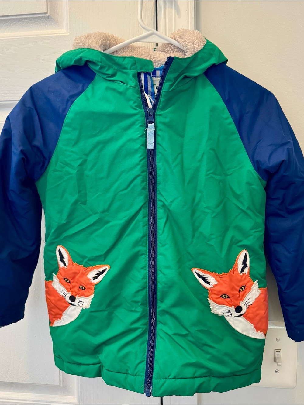 Mini Boden Hooded Jacket 6-7Y